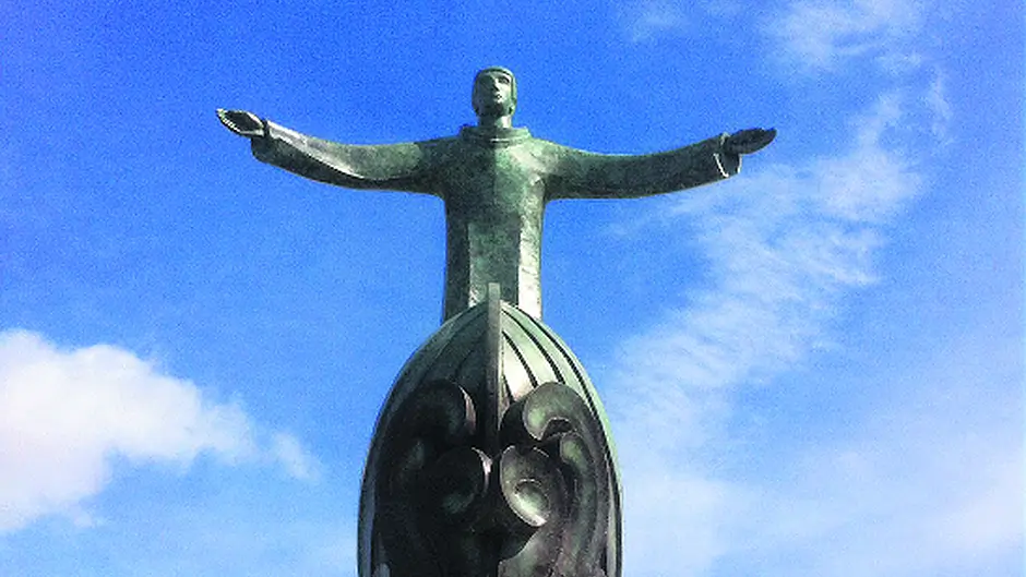 St Brendan navigates back home Image