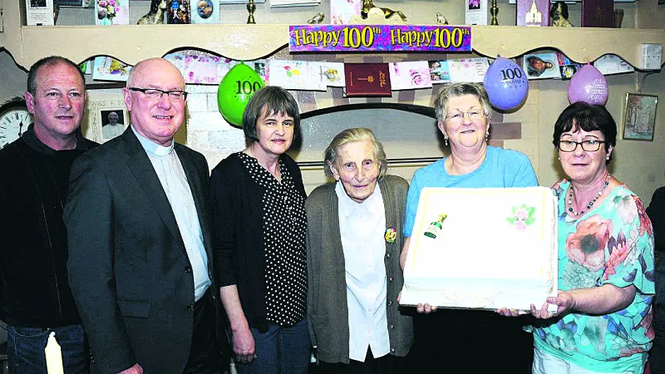 Ballydehob's Kitty (100) a great role model for all of us Image