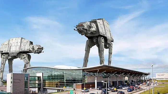 Cork Airport has fun with Twitter as Star Wars cast arrives to film near Mizen Head Image