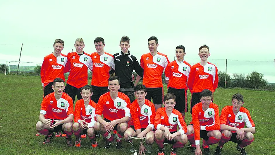 Unbeaten Innishvilla U16s secure historic league title Image