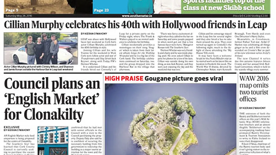 IN THIS WEEK'S SOUTHERN STAR Image