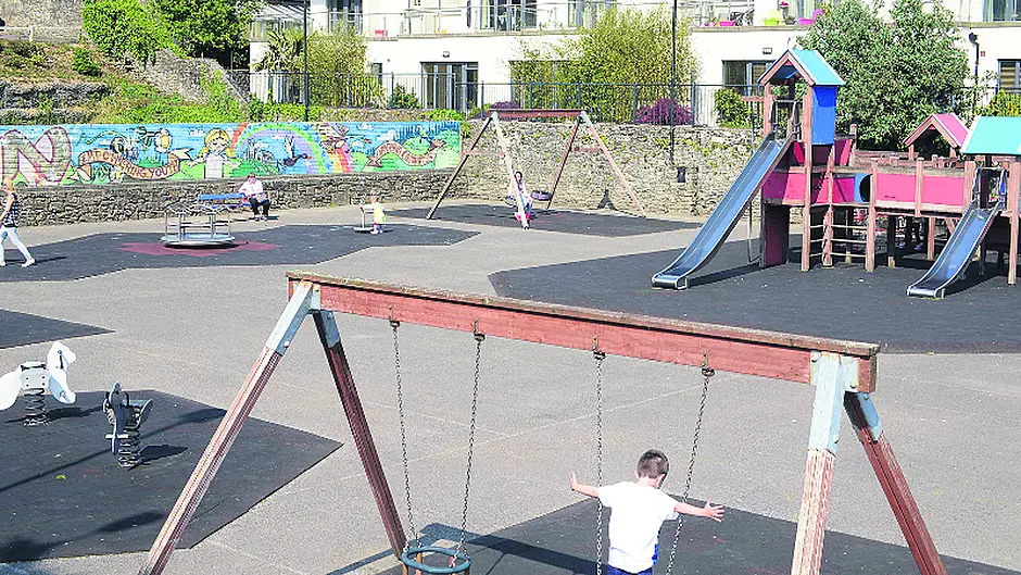 Parents are not keen on playground after teens seen ‘throwing stones' at children Image