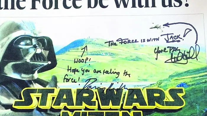 A Southern Star (Wars) treat for fans Jack (5) and Tom (3) Image