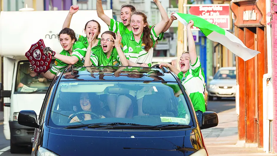 Macroom ladies celebrate historic win Image