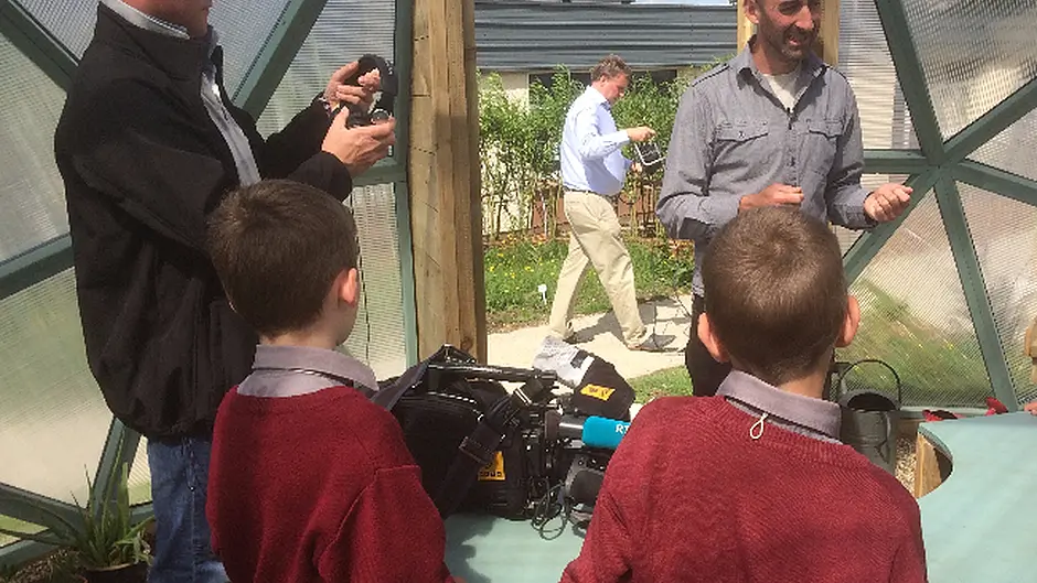 Skibbereen school gets new sensory garden Image