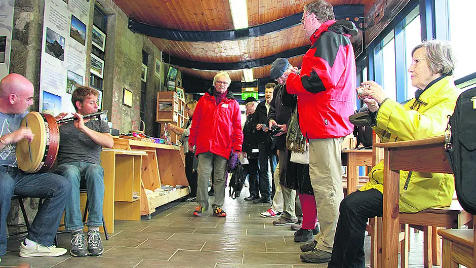 Bere Island's ‘authentic' welcome for its first ever cruise passengers Image