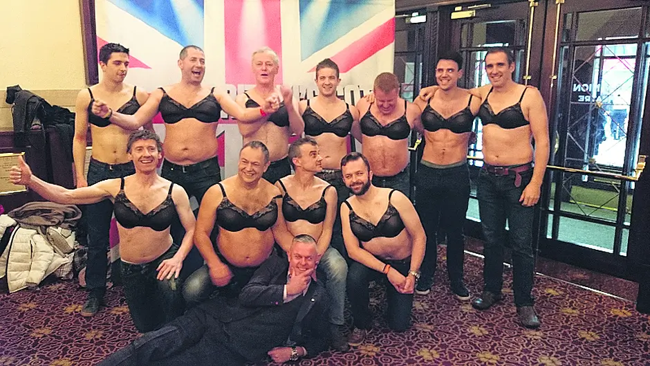 When West Cork's Bra-vehearts were unleashed on Mr Cowell Image