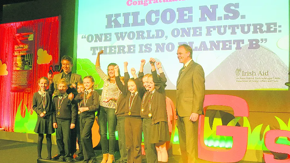 There is no ‘Planet B' – Kilcoe students remind the world Image