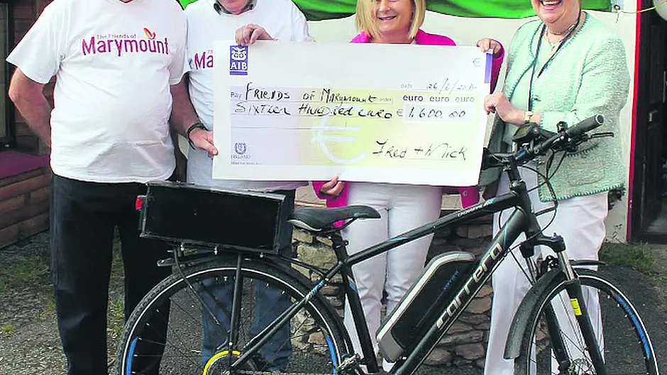 Duo's novel bike race makes the best ‘pit stops' – bar none! Image