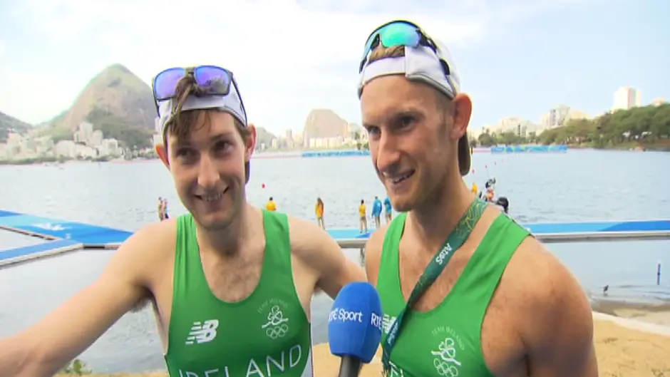 Olympics: 'We were disappointed we couldn't race yesterday, it would have been a bit of craic!' Image