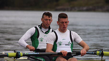 Shane O'Driscoll and Mark O'Donovan are into A final at world rowing championships Image
