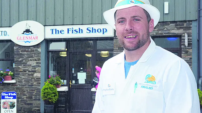 Glenmar's Stephen Hurley in Young Fishmonger finals Image
