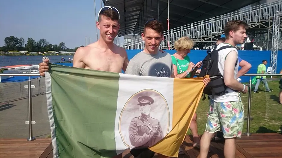 Shane O'Driscoll and Mark O'Donovan finish fourth in the world Image