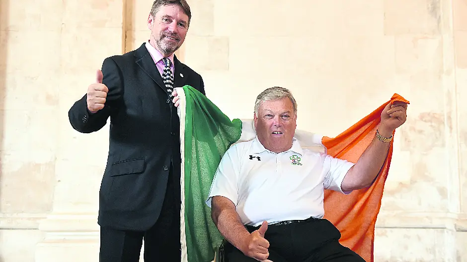 Flying the flag for Irish Paralympics Image