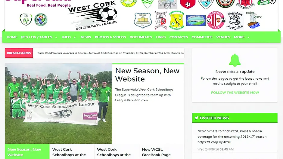 WCSL launches new website Image