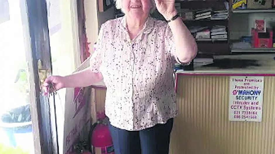 Ellen closes Newcestown's last shop after 58 years in business Image