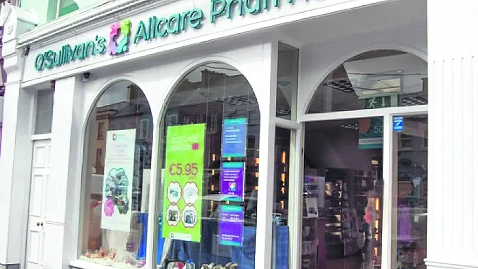 Drinagh acquires Bantry pharmacy O'Sullivan's Image