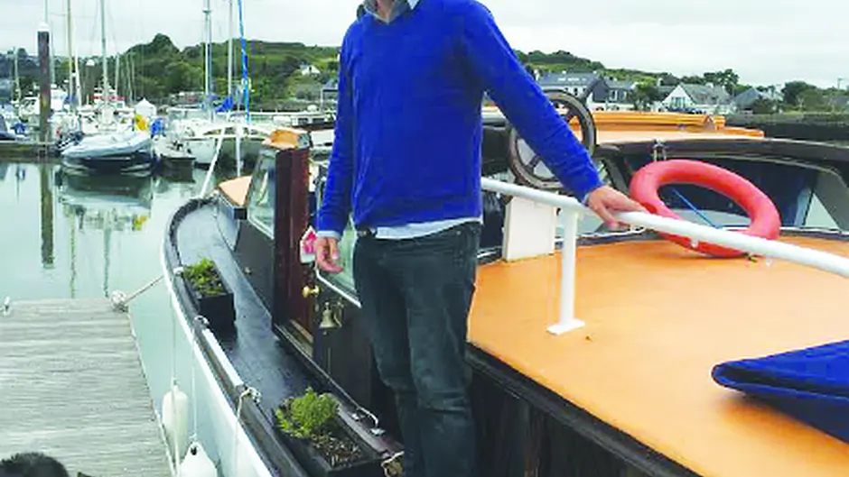 Kinsale houseboat is home to author of ‘dark thriller' Image