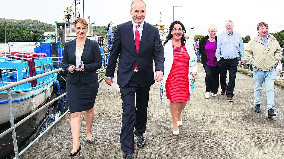 FF leader in West Cork for two-day canvass visit Image
