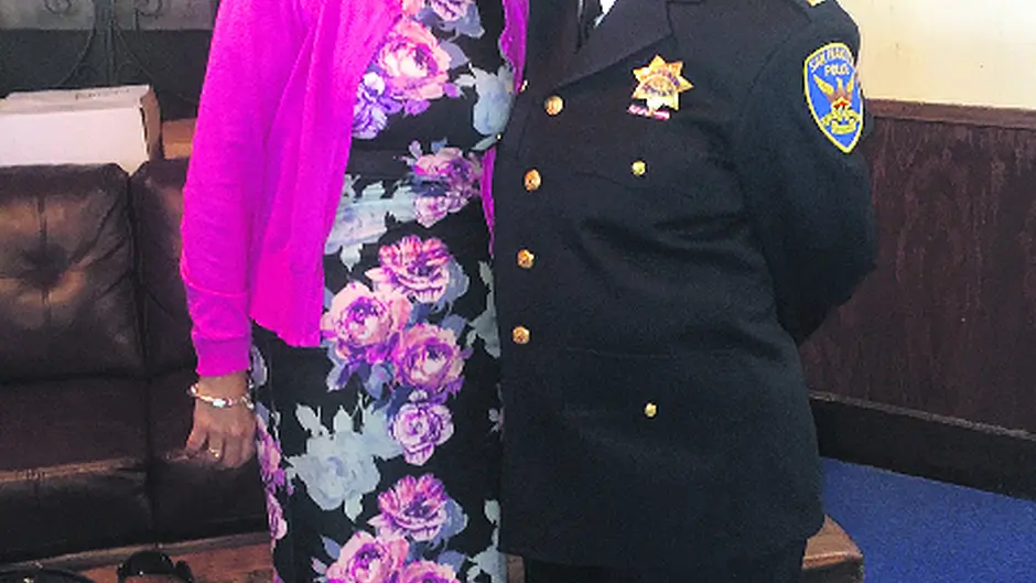 Una is first Irish female captain in the SFPD Image