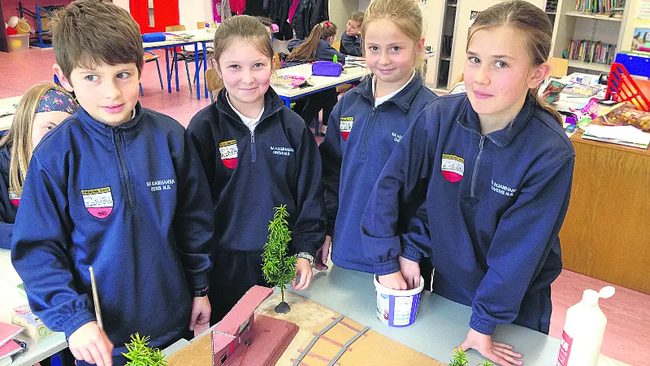 Ovens pupils rediscover the story of the Cork to Macroom railway Image