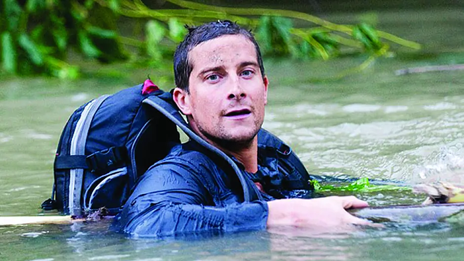 Bear Grylls ‘would find it hard to get through some  of our potholes' Image