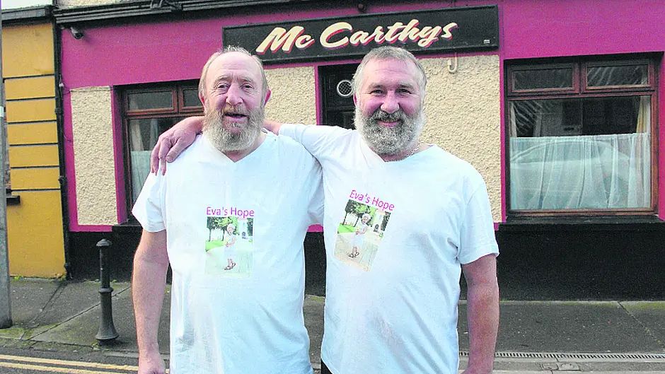 Buddies are ready to bare all for a good cause Image