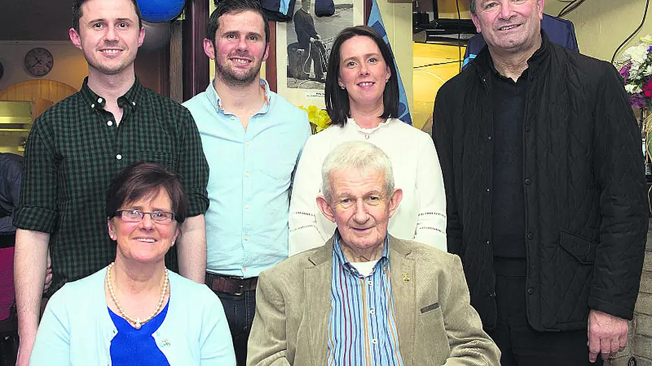 Paddy's amazing contribution to Barryroe GAA honoured in style Image