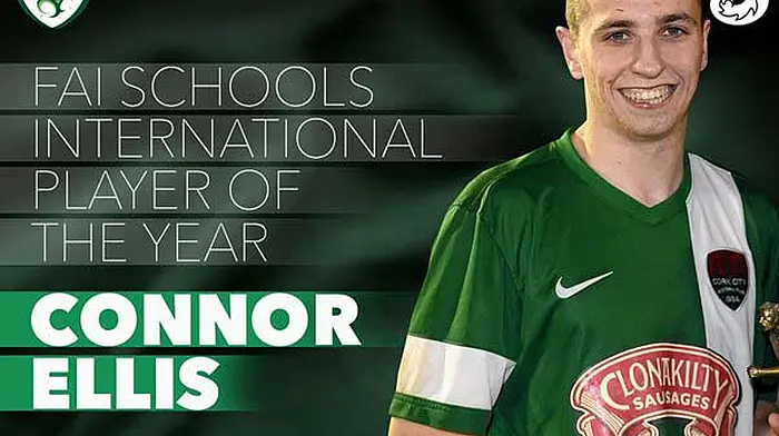 Ellis named FAI Schools' International Player of the Year! Image