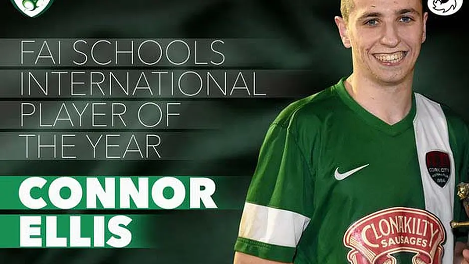 Ellis named FAI Schools' International Player of the Year! Image