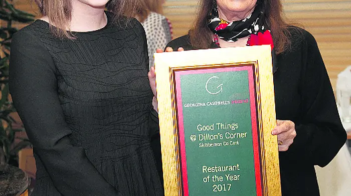 A great award for the ‘sublime food' of Good Things restaurant Image