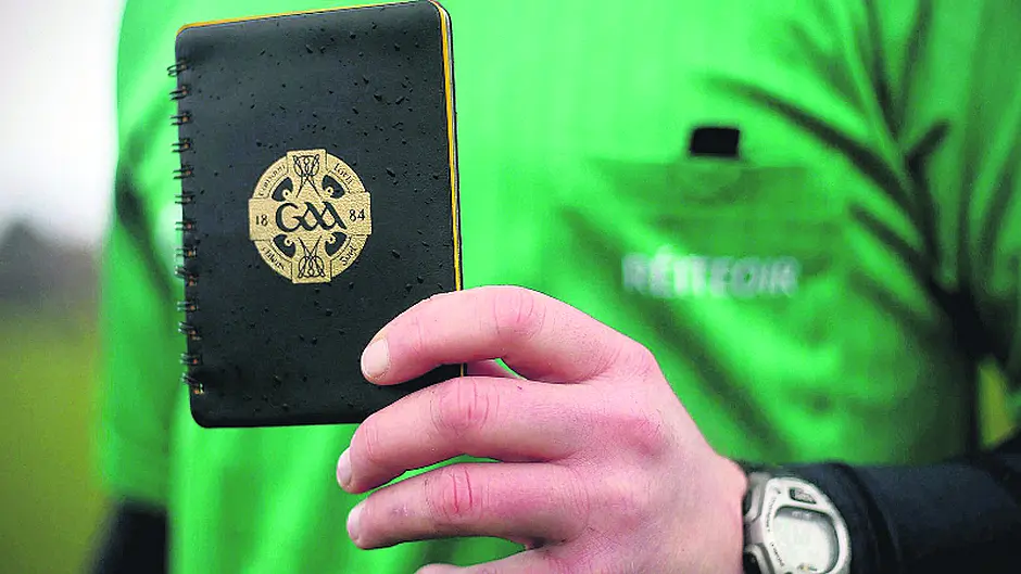 Black card needs to be replaced by the sin bin Image