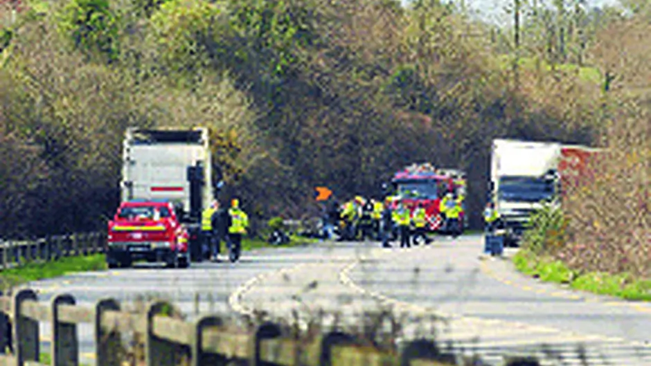Banned drunk driver left ‘pure carnage' at ‘chip van corner' Image