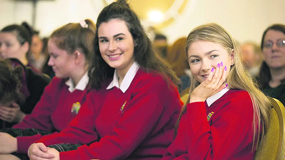 O'Donovans share their advice with transition year students Image