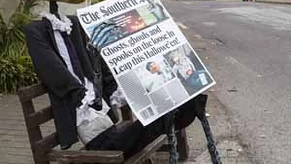 Local family wins Leap scarecrow competition Image
