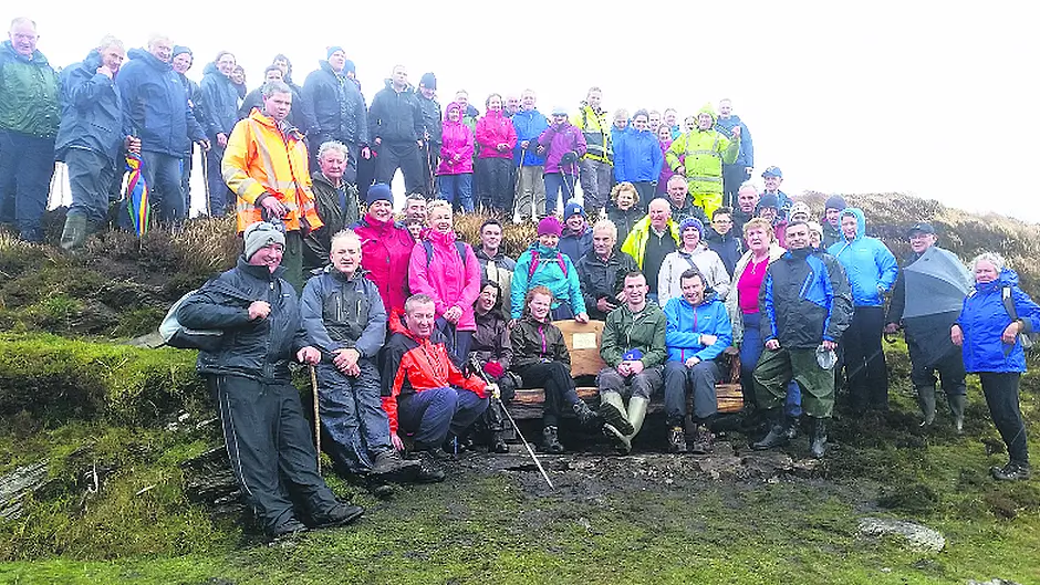 Mealagh Valley seat recalls man who helped found local walk Image