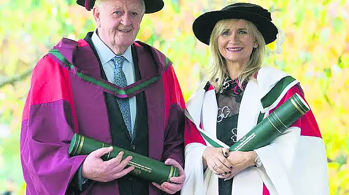 Honorary doctorates for  two of West Cork's finest Image