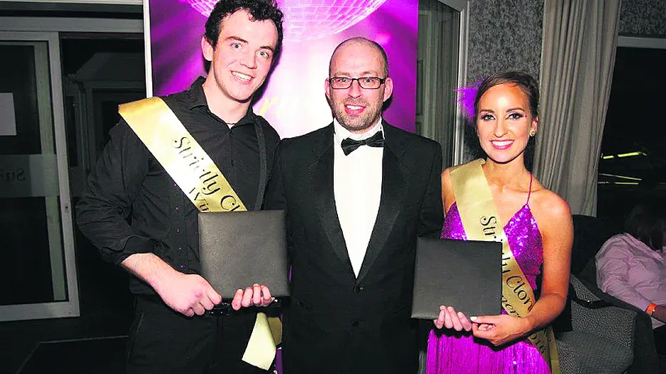 Ciaran and Aine jive to victory at Strictly Clon Image