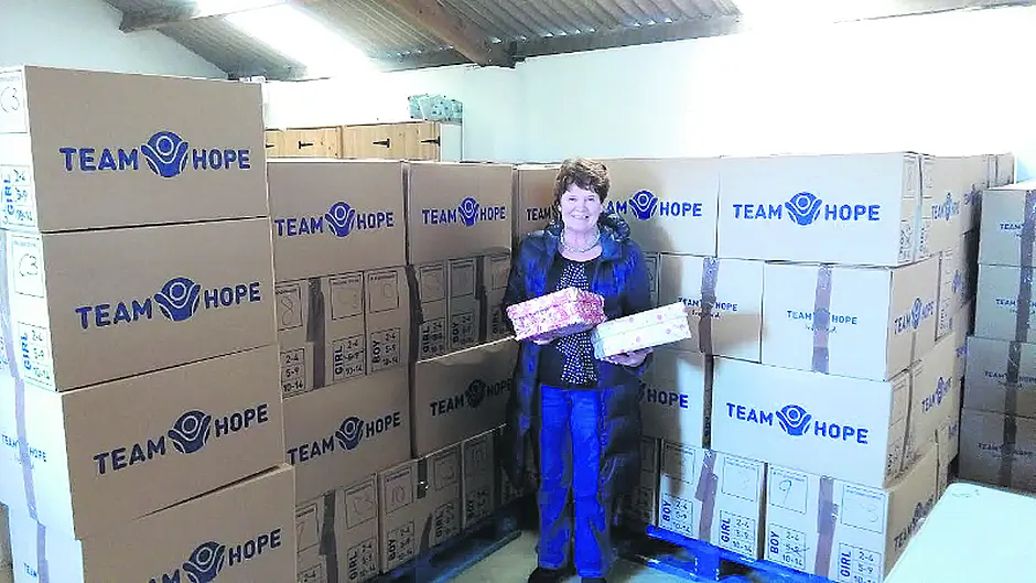 Over 5,000 Ukranian children will get a ‘Christmas shoebox' Image