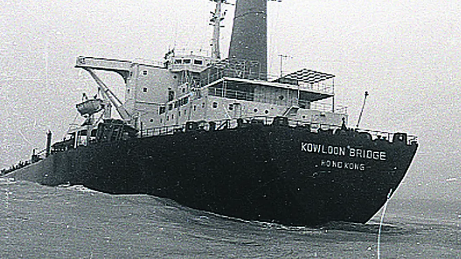 ‘It was like watching a ghost ship drifting past' Image