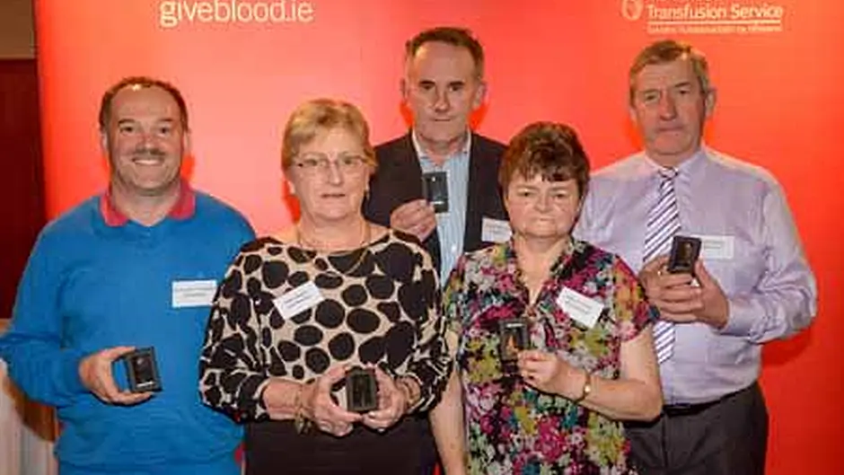 Top awards for blood donation Image