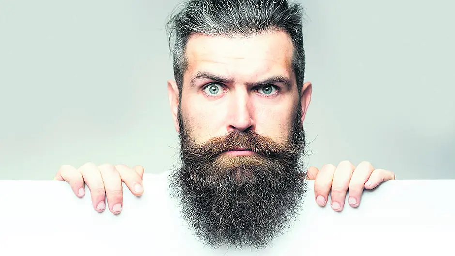 Keeping those beards in trim! Image