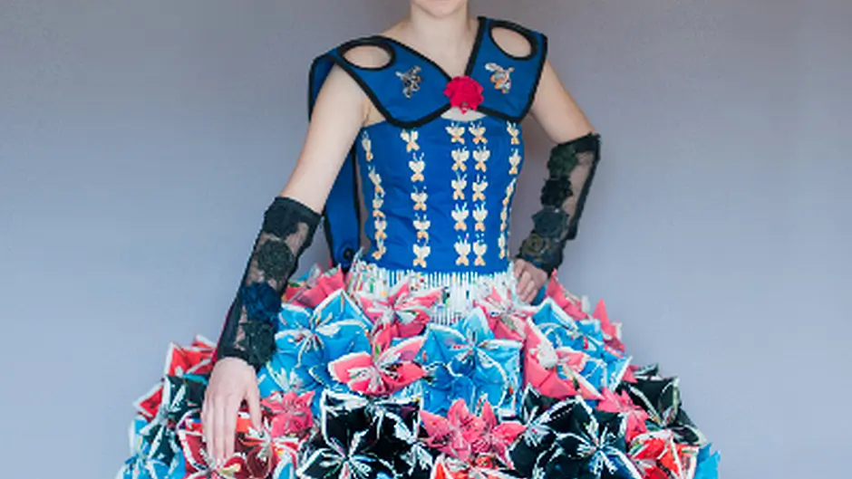 Late Late Show appearance for award-winning Cosima's dress Image