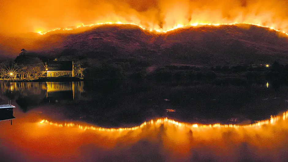 ‘Gorse fires are placing huge demands on our fire service' Image