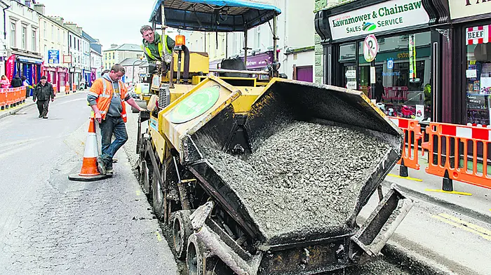 Timing of road works queried Image