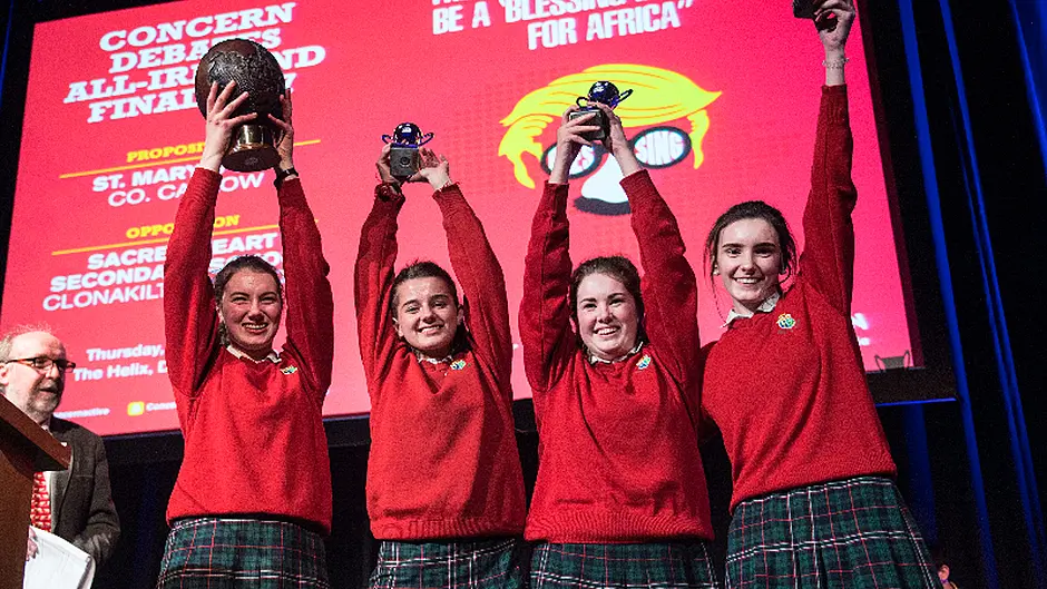 Clonakilty students ‘Trump' rivals to win Concern debate Image