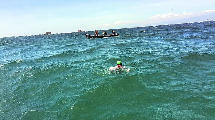 Browne adds Straits of Gibraltar to achievements Image