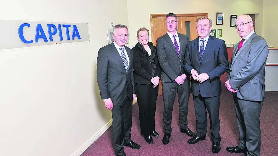 Minister Creed gets tour of Clonakilty's Capita Image