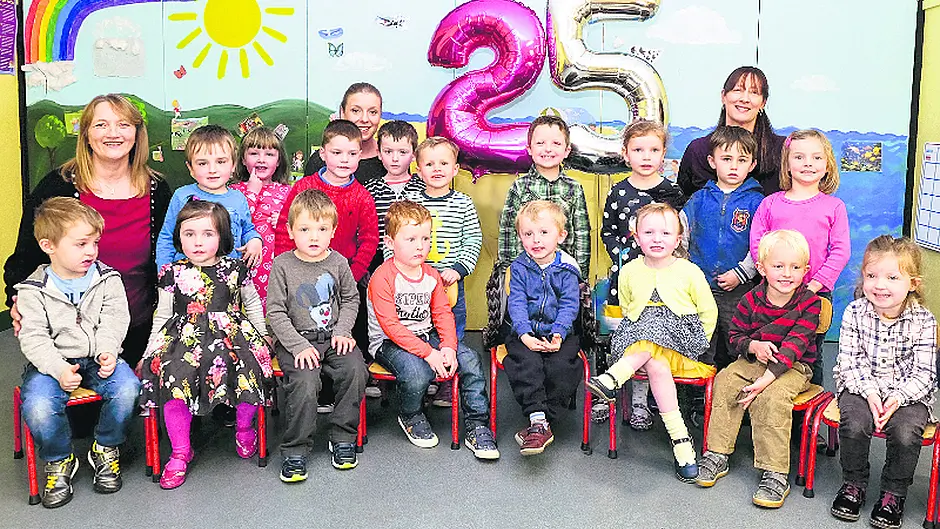 Aughadown playschool marks its 25th birthday Image