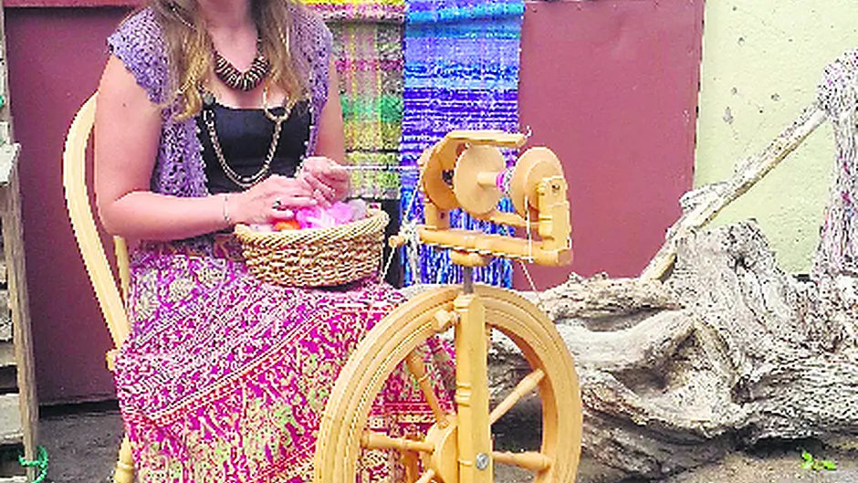 Great yarn behind Sheep's Head Festival Image